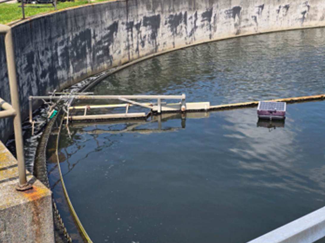 Solaraft IQC in clarifier